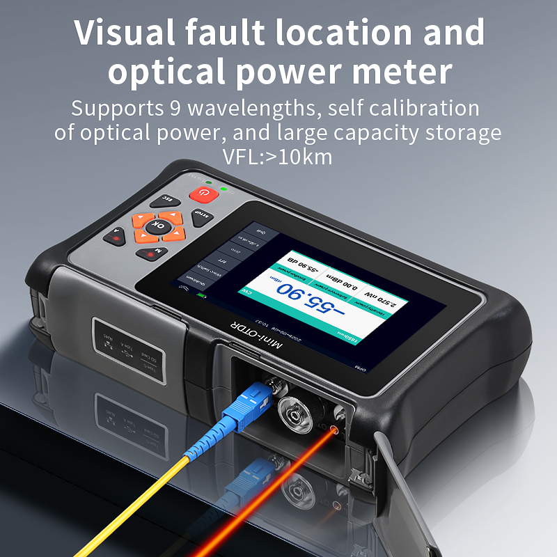KP800 OTDR 100KM 24/22dB 1310/ - Optical Time Domain Reflectometer Otdr 1310 1550Nm reseña y precio
