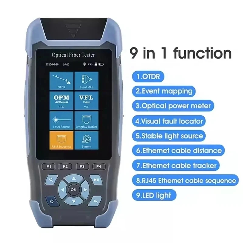 OTDR NK3200D, Reflectómetro Óp - Optical Time Domain Reflectometer Otdr 1310 1550Nm reseña y precio